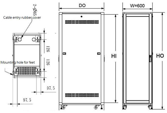 Computer Cabinets, Rackmount Cabinet