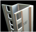 Flexible vertical rails that meet ANSI/EIA RS-310-C/D standard can fit different 19