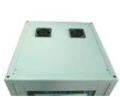For ventilation and prevent rust the device can be set 2 pieces fans.