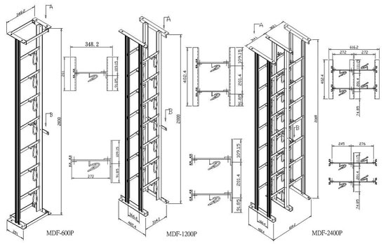Open Rack Cabinet - MDF