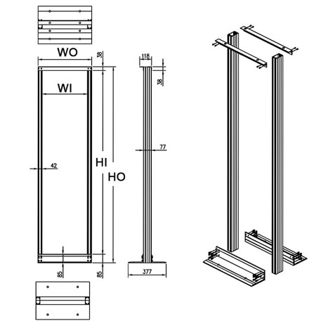 Open Server Rack